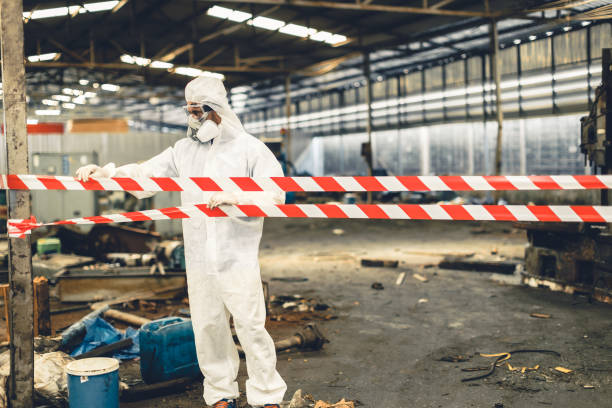 Professional Hoarding Cleanup technician working in Tipton, MO